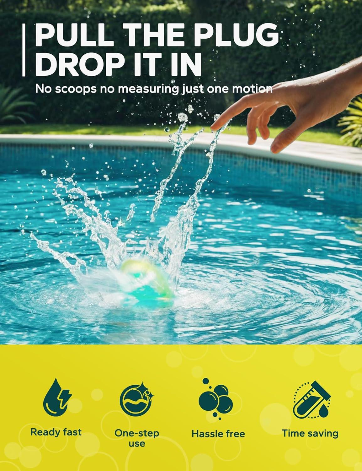 imageWinter Pool Closing Kit 3 in 1 Winterizing Care for Above Ground Pool and inground Pools LongLasting ampamp Safe for 32000 Gallons 2025 New1Pack