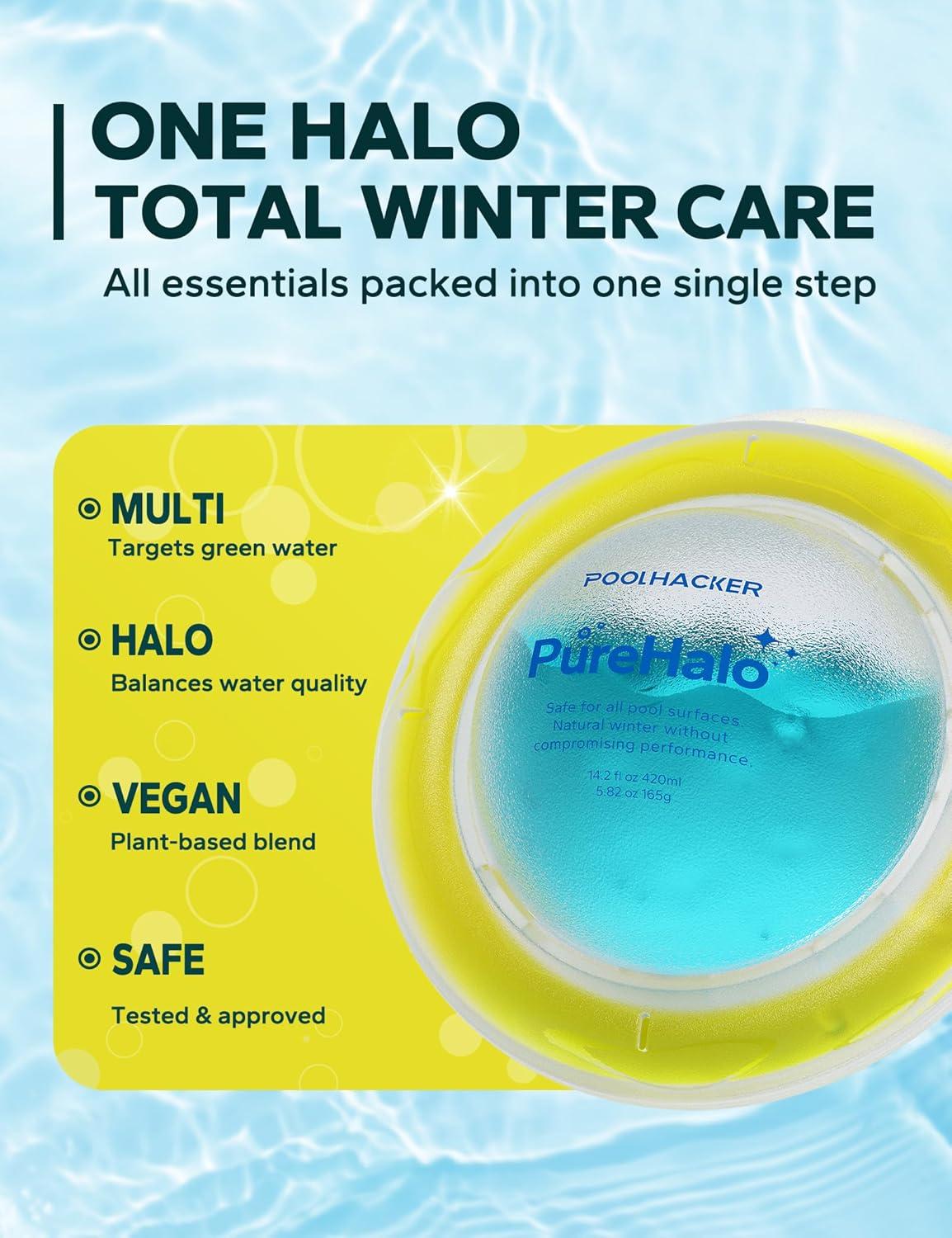 imageWinter Pool Closing Kit 3 in 1 Winterizing Care for Above Ground Pool and inground Pools LongLasting ampamp Safe for 32000 Gallons 2025 New1Pack