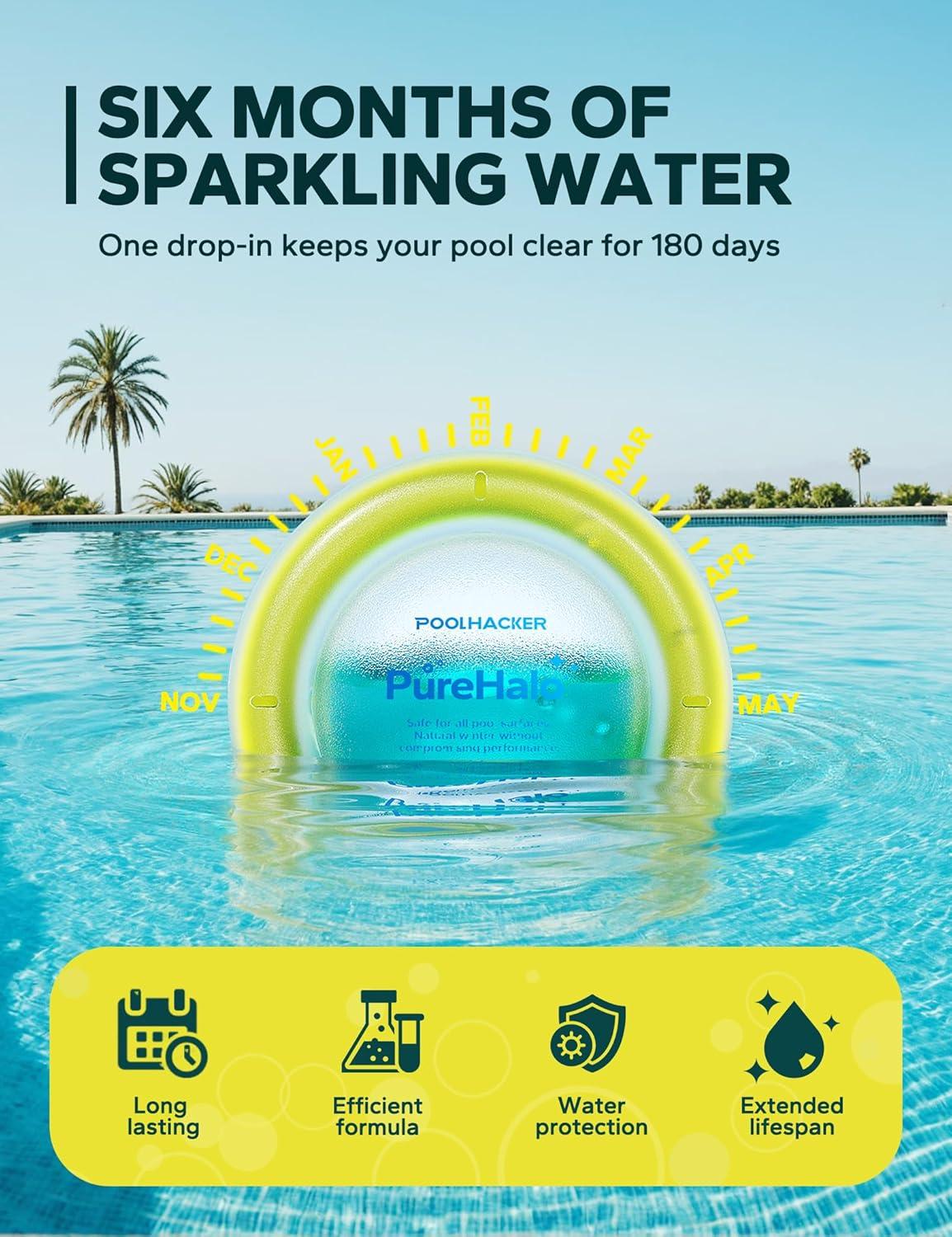 imageWinter Pool Closing Kit 3 in 1 Winterizing Care for Above Ground Pool and inground Pools LongLasting ampamp Safe for 32000 Gallons 2025 New1Pack