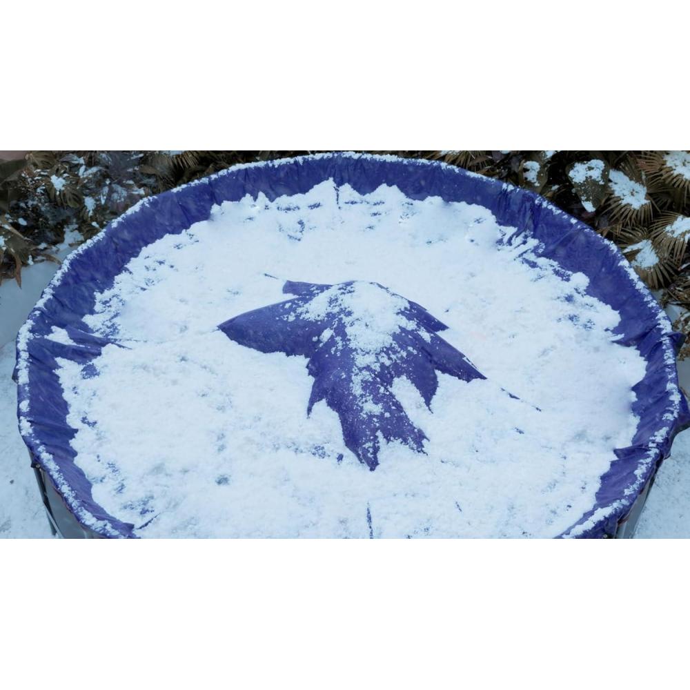 image100ft Pool Cover Steel CableSwimming Pool Cover Cable and Winch Kit for Above Ground Swimming Pool Winter Covers