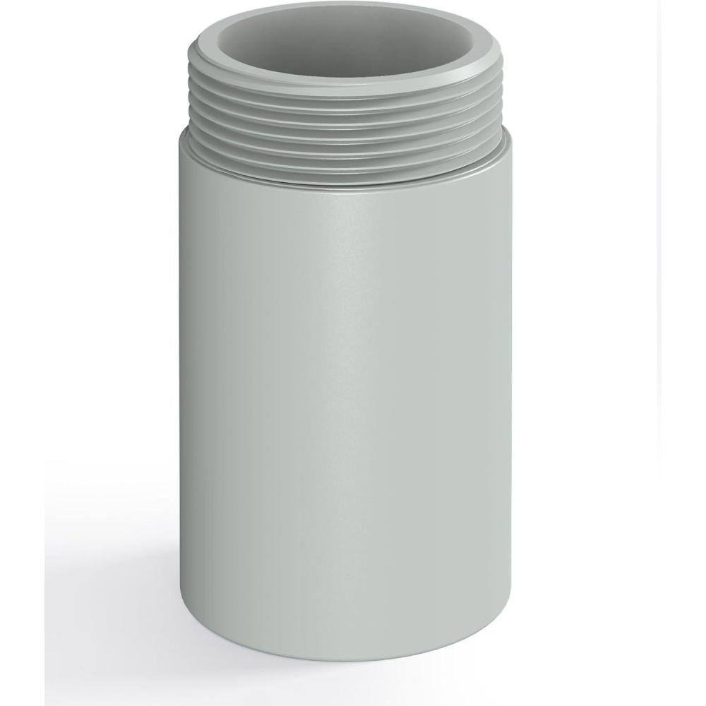 imageFountain Extension Tube  Dual Spray Water Fountains for Above GroundInground Pools 2in1 Adjustable Waterfall Pool Sprinkler Fountain for Cooling ampamp Relaxation 3Inch Height