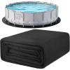 image18 Ft Pool Liner Pad Round Pool Liners for Above Ground Swimming Pools Durable Geotextile Material Easy to Install Extends Life to The Line Under Pool Padding