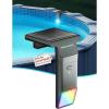 imageSolar Pool Lights Only for Steel Wall Above Ground PoolOriginal 10Color 4Mode LED Pool Lights Underwater Swimming Pool Lighting with Timer Off Remote 1 Pack
