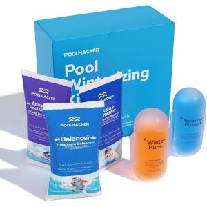 4-in-1 Pool Closing Kit for Above Ground & Inground Pools – 15,000 Gallons All-in-One Winterizing Kit Swimming Pool