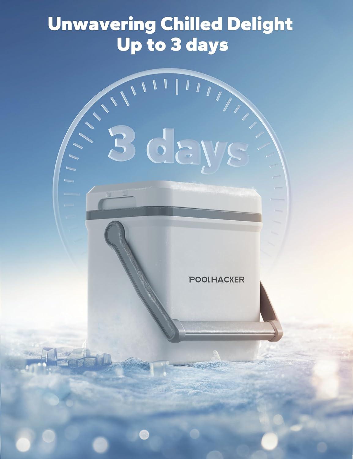 imagePoolside bar ampamp Pool Cooler for AboveGround Round ampamp Oval Pools Foldable Swim Up Bar