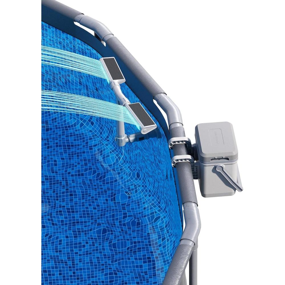 imagePool Cooler ampamp Solar Pool Fountain